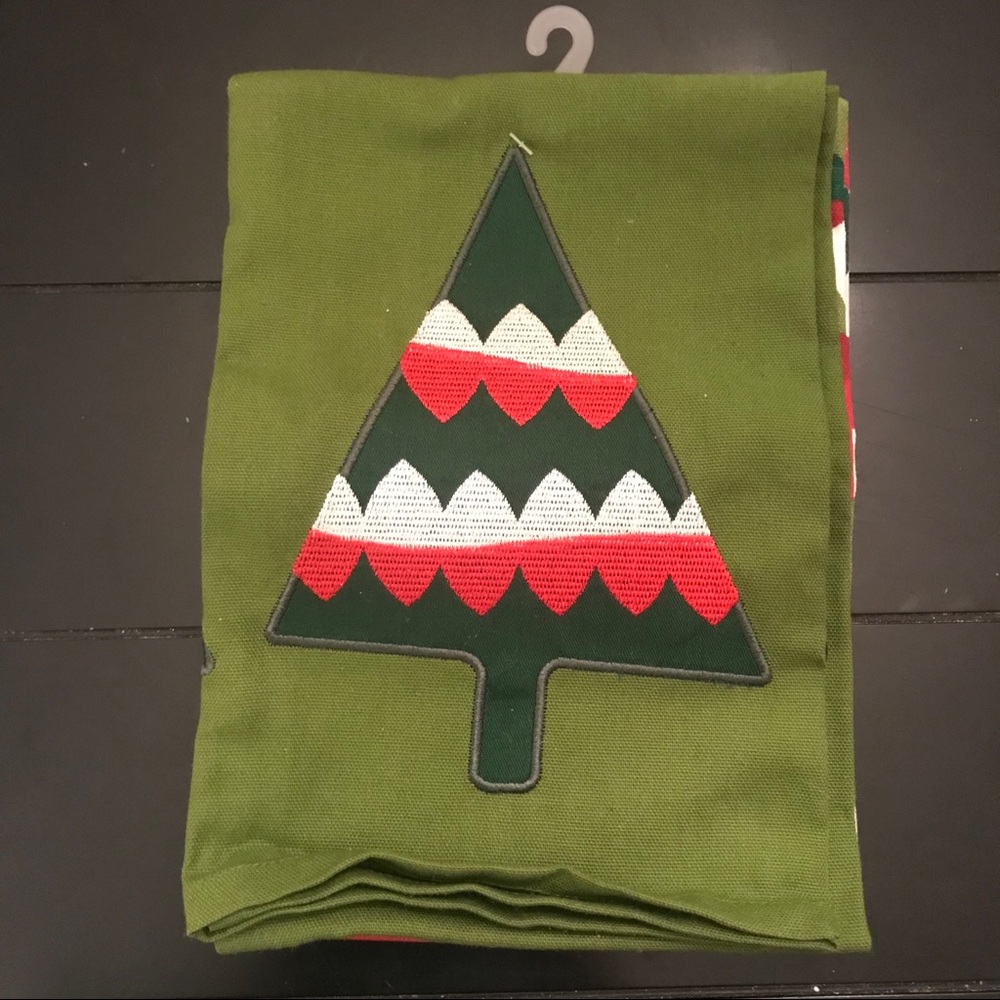 Crate & Barrel Decorative Christmas Dish Towels